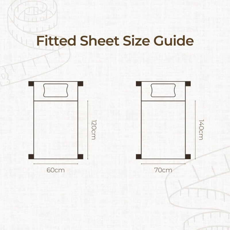 Cotton 2 - Piece Cot Fitted Sheet