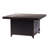 Gulli Square Aluminum Propane Smokeless Fire Pit Table with Hidden Fuel Tank-1096663048