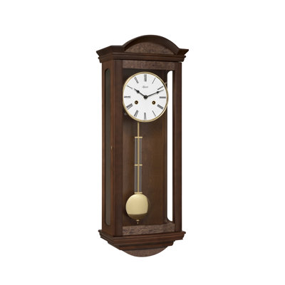 Diamanta Solid + Manufactured Wood Wall Clock