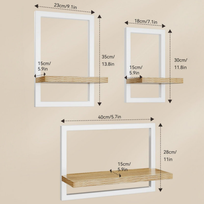 Wood Floating Shelf