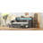 Upholstered Daybed With Trundle And Charging Station-274180008