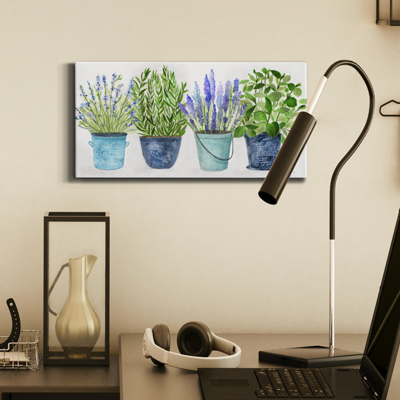Collection Fresh Herb - impression sur toile tendue, H 16 po x l 8 po x P 1 po