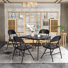 Table pour 4 joueurs avec chaises Vecelo