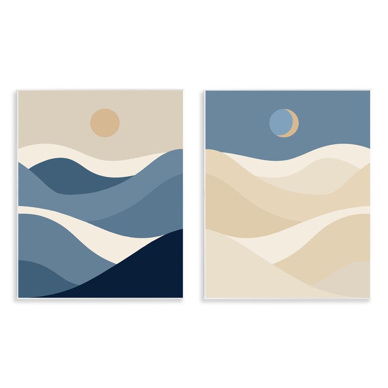  «Moon Over Soft Ripples» par Daphne Polselli