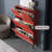 Red Manufactured wood Shoe Storage