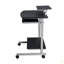 Chariot d'ordinateur compact avec rangement
