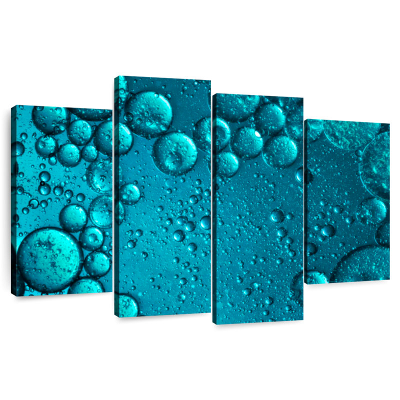 Avery Blue Colored Bubbles, 48" H x 75" W