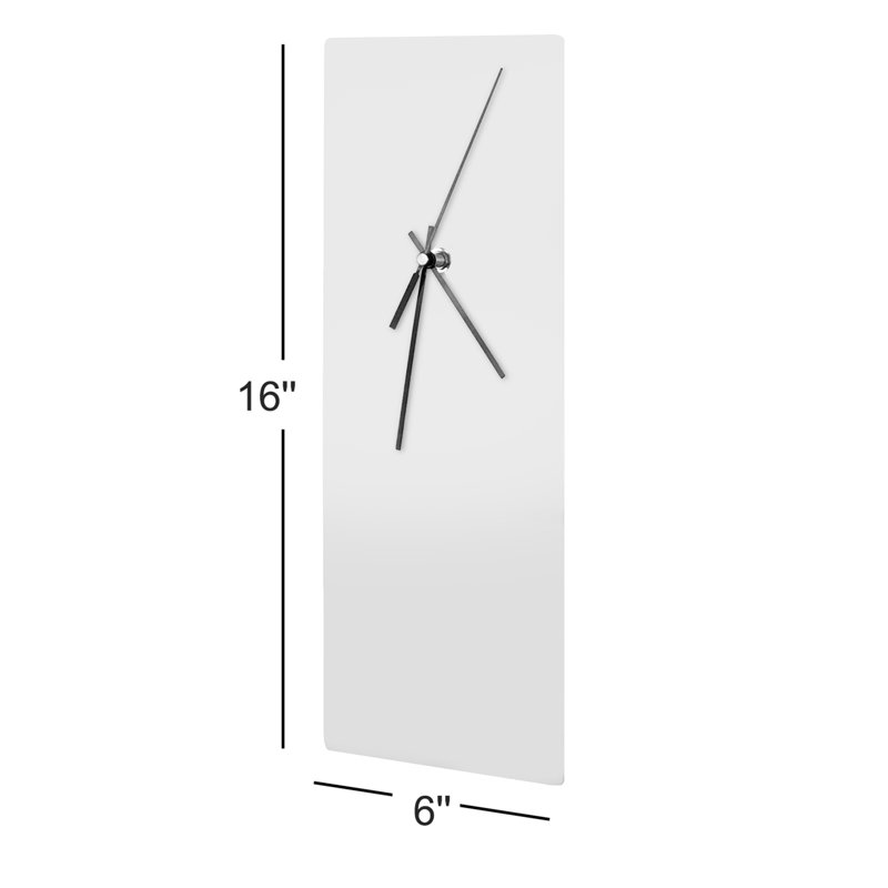 Andin Metal Wall Clock, Black