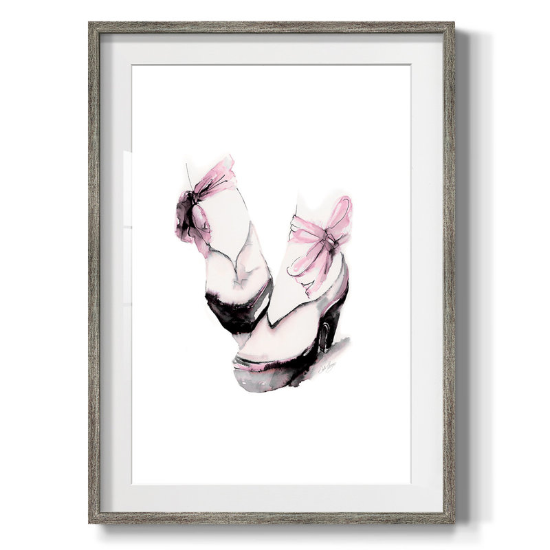 Plateforme de ballet - impression encadrée, Vieilli, H 28,5 po x l 20,5 po