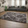 Forsan Geometric Shag Area Rug