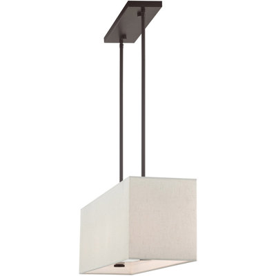 Lighting Lumens 4 - Light Square / Rectangle Chandelier | Wayfair