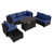 Navy Cushion/Black Frame is out of stock