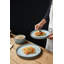 Piece Stoneware Dinnerware Set - Service for 6-1398945383