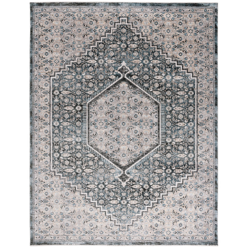 Allegonde Performance Oriental Rug, Rectangle 8' x 10'