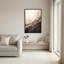 «Swirling Brown and Beige Tree Roots and Branches», art mural sur toile-133557722