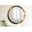 Huldar Glass Flat Wall Mirror
