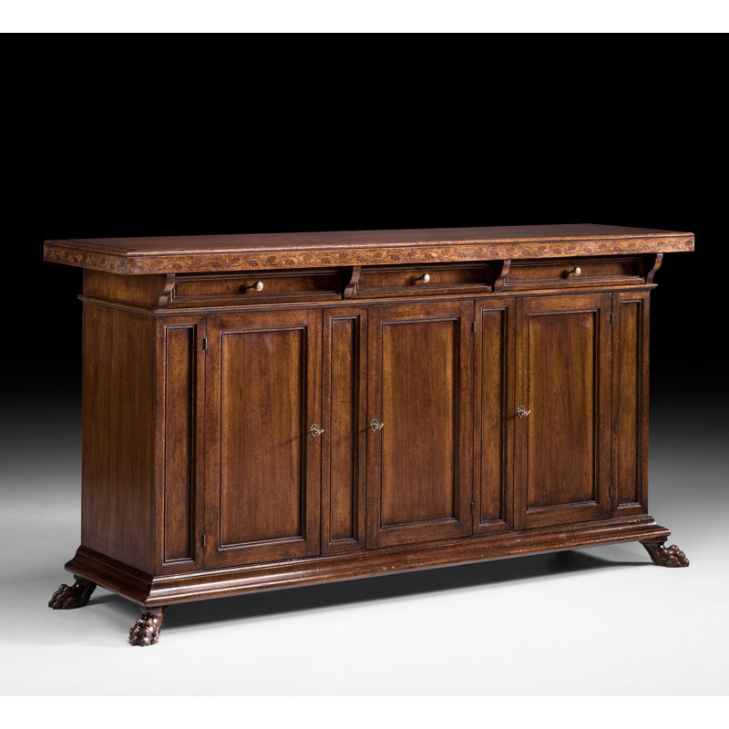 94'' Solid Wood Sideboard