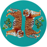 Tiger Seeing Double 16" Vinyl Placemat