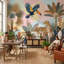 Papier peint léopard tropical-2078541036-2078541027
