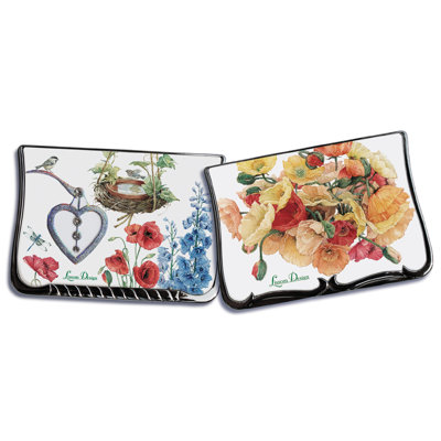 Poppies 2 Compact Mirror Set