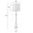 Saxby Marble Table Lamp