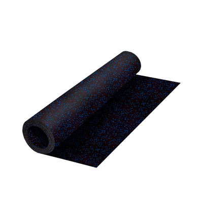 Genaflex Rubber Gym Flooring Roll, 8mm Thick - 4' x 20'