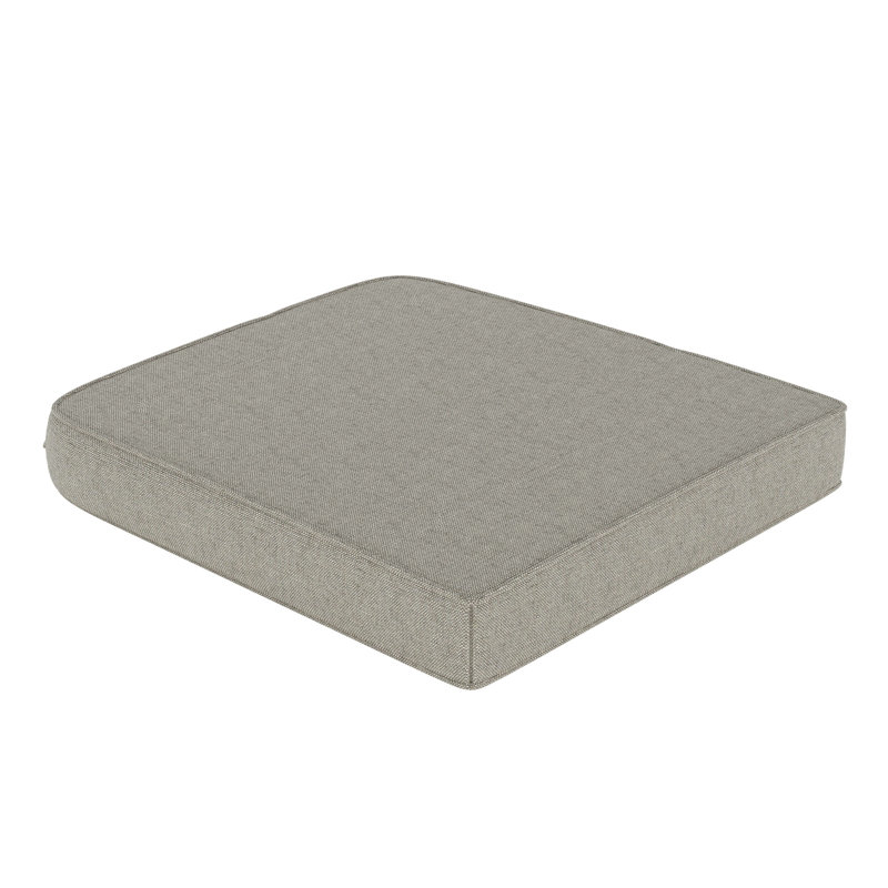 Outdoor Sunbrella® Seat Cushion, Spectrum Dove Sunbrella® Plainweave, 20" W x 18" D
