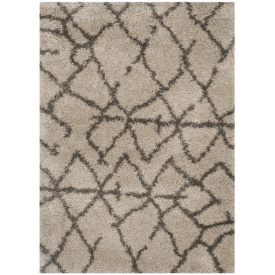 Sgb-Belize Shag Performance Abstract Rug