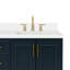 Meuble-lavabo double avec plateau Abshire 61-93359265