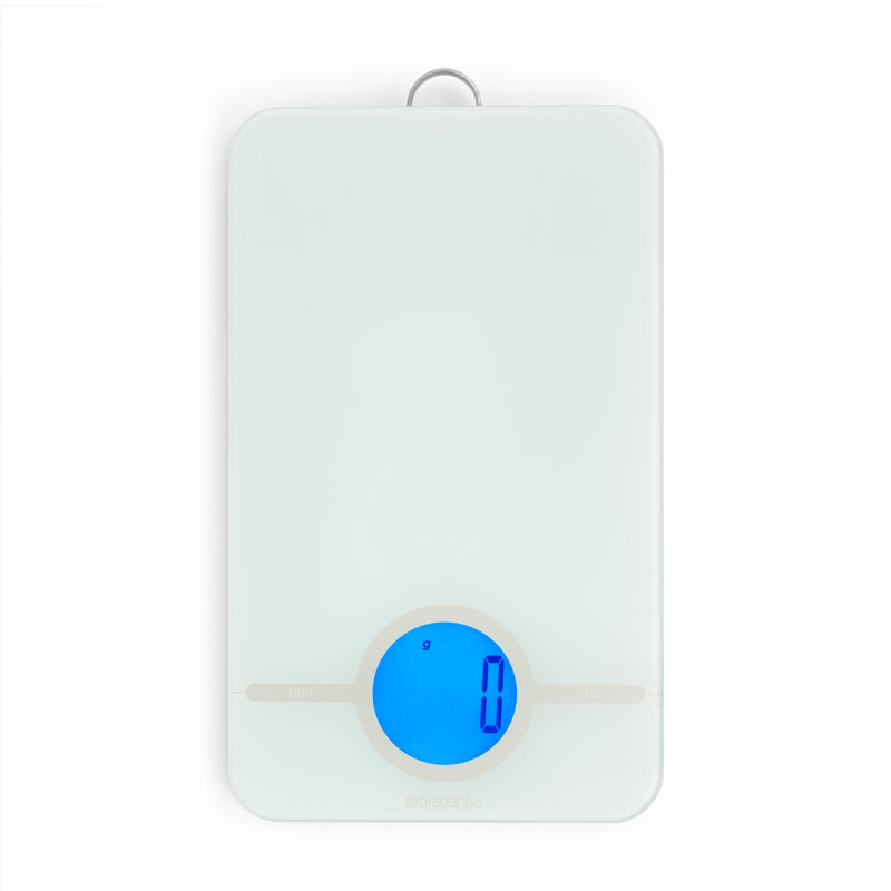 Brabantia Digital Kitchen Scales, Tasty +, Light Grey