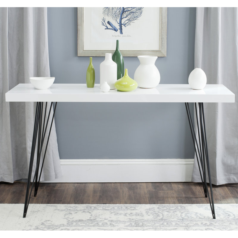 Guin 139cm Console Table, White
