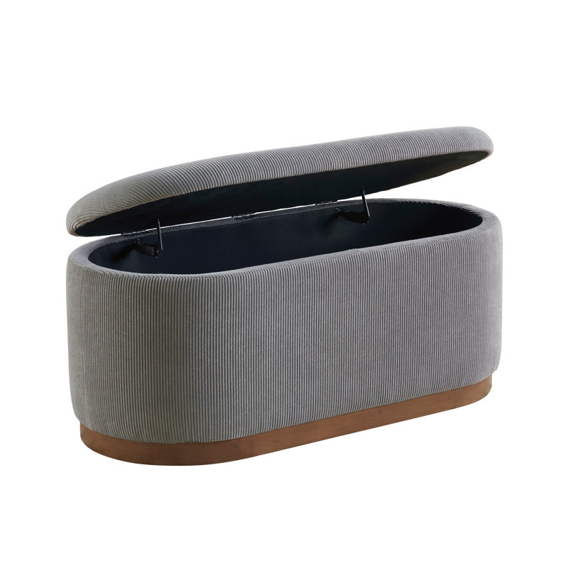 Revêtement en velours côtelé à assise relevable en velours côtelé, Gris