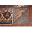 Tapis bleu teint à la main Ziegler