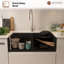 33'' L Double Bowl Fireclay Kitchen Sink-86330972