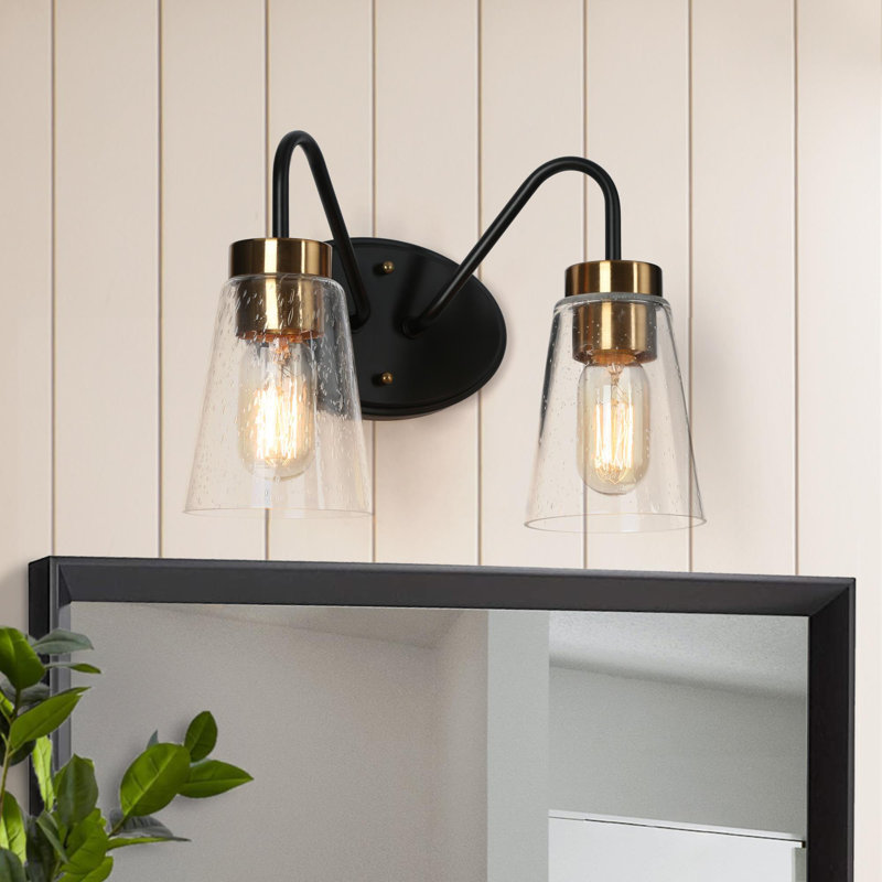 Mylor 2 - Light Dimmable Modern Cone Shade Vanity Light 