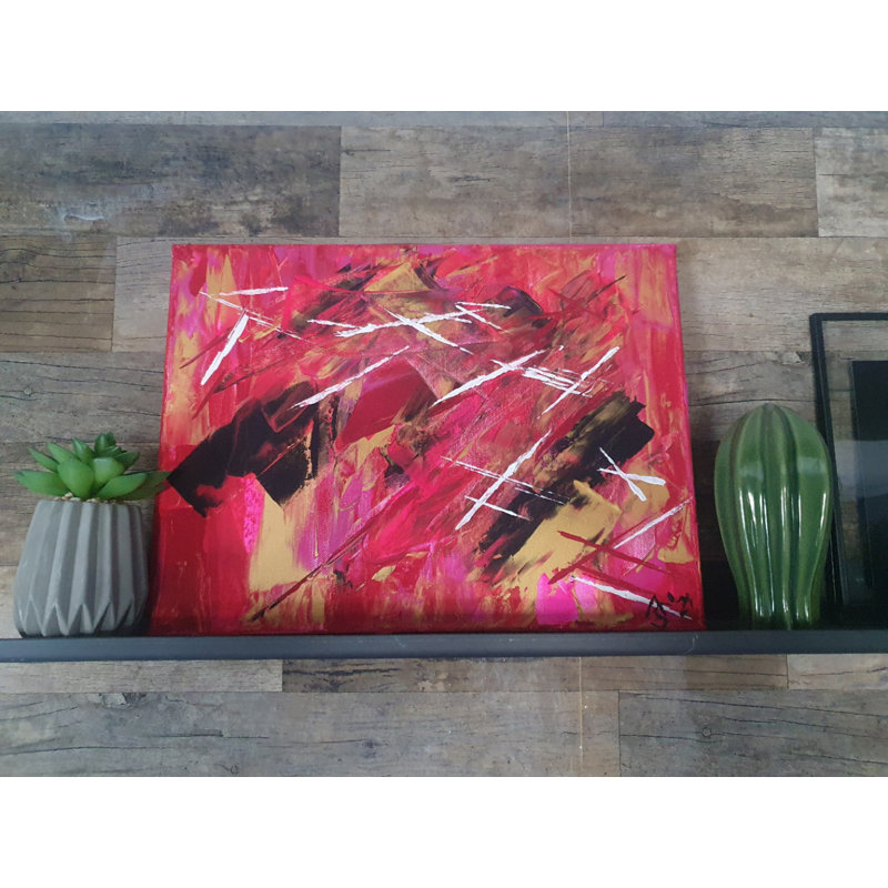 Perfectly Imperfect - Wrapped Canvas Painting