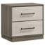 Table de chevet 2 tiroirs Edmondson