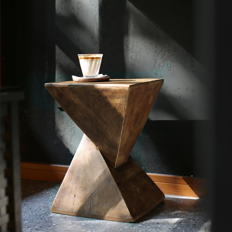 Weott Concrete Top End Table