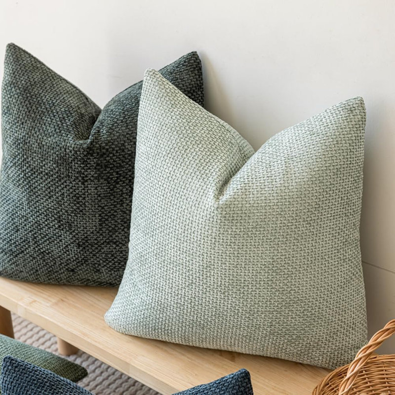Housses de coussin décoratives neutres 18 po x 18 po pour ...