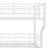 Full XL Over Twin XL Over Queen Triple Bunk Bed with Dual Ladders and Safety Guardrails, Black Metal Frame-921912134