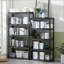 Étagère de garage industrielle, étagère en métal à 5 niveaux, capacité de 2 000 lb, tablettes réglables, l 31,5 po x P 15,7 po x H 63 po | Noir | Métal