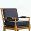 Fauteuil Spindle avec coussins moelleux de 5 pouces