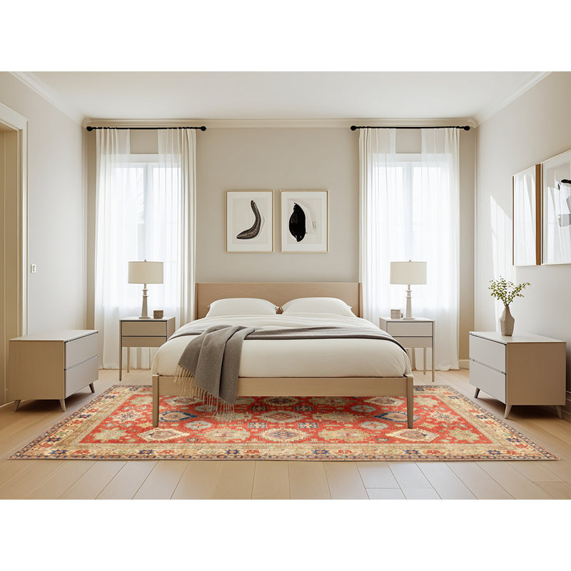 Oriental Indoor Rug, Rectangle 5' x 8'