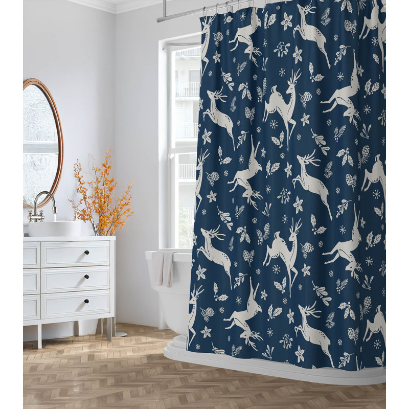 Rideau de douche léger, Bleu très foncé