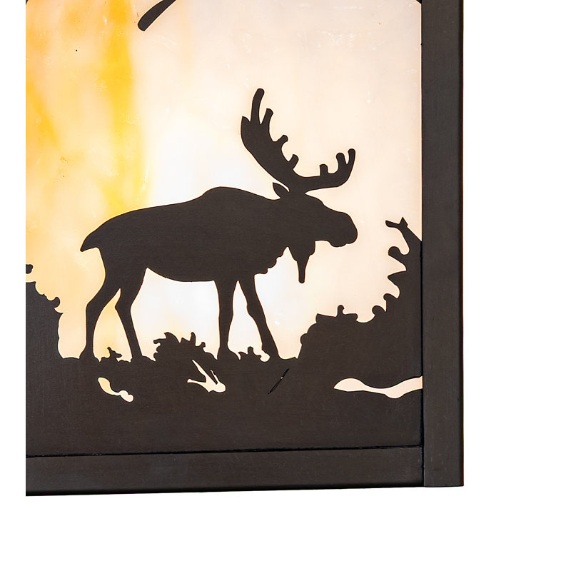 1 - Light Flush Mounted Sconce