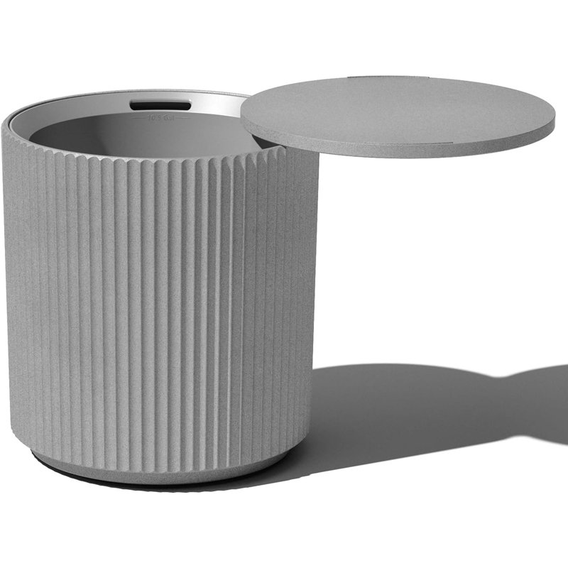 Table d'appoint pour l'extérieur, Gris, Gris