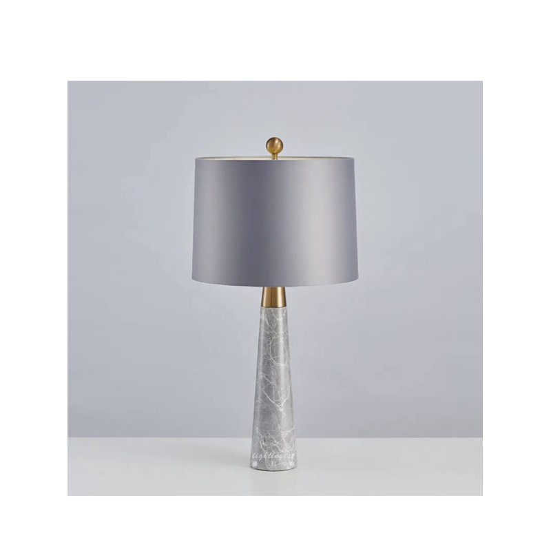 Lampe de table en marbre