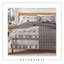 Lodge Woodland and Patchwork Reversible Microfiber Quilt Set-107406222-117215562