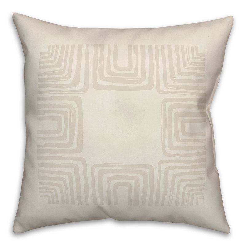  Polyester Throw Square Pillow Cover & Insert