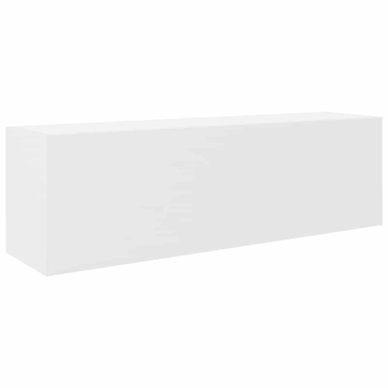 Bathroom Wall Cabinet, White, 11.8"H x 9.8"W x 39.4"L 